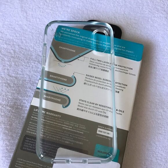 Iphone XR Smartphone Clear Case Speck - Picture 2 of 4